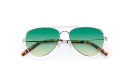 Lennox Chrome Gold Lenses Lagoon Haze £85