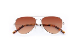 Lennox Chrome Gold Lenses Sienna Sunset £85