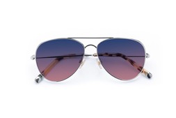 Lennox Chrome Silver Lenses Twilight Fade £85