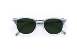 Livingstone Ii Light Grey Crystal Lenses Green £85
