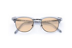 Livingstone Ii Light Grey Crystal Lenses Tangerine £85