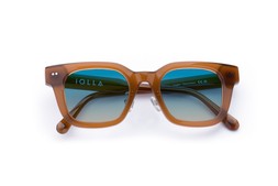 Logan Chocolate Lenses Ocean Glow £85