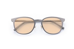 Maxwell Gunmetal Lenses Tangerine £85