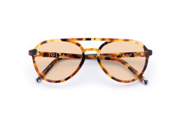 Nicol Caramel Tortoise Lenses Tangerine £85