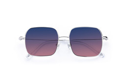 Rae Ii Chrome Silver Lenses Twilight Fade £85