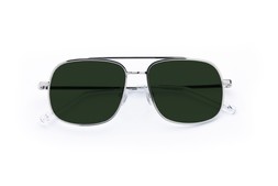 Sinclair Chrome Silver Lenses Green £85