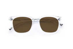 Stewart Clear Crystal Lenses Brown £85
