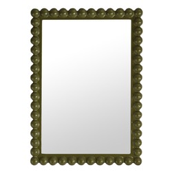 Bobbin Rectangular Mirror Green 50X70 €250