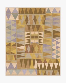 Ruggable Jungalow Collection Cadra Ochre 245 x 305cm Flatwoven £599, Tufted £849