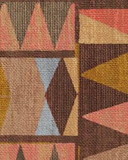 Ruggable - Jungalow Collection - Cadra Warm Brown - 150 x 215 cm - Flatwoven £349, Tufted £479 (Detail)- EMBARGOED UNTIL 2ND JULY 2026