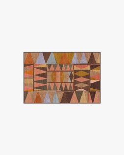 Ruggable Jungalow Collection Cadra Warm Brown 60 x 90cm Flatwoven £99, Tufted £119