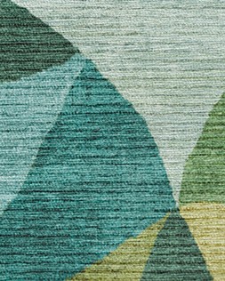 Ruggable - Jungalow Collection - Kayla Teal Green - 150 x 215 cm - Flatwoven £349, Tufted £479 (Flatwoven Detail)- EMBARGOED UNTIL 2ND JULY 2026