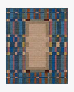 Ruggable Jungalow Collection Lad Blue 245 x 305cm Flatwoven £599, Tufted £849