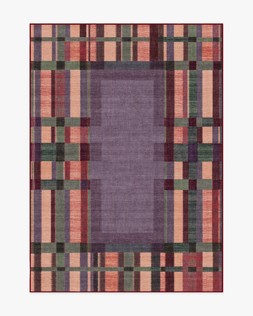 Ruggable - Jungalow Collection - Lad Mauve - 150 x 215 cm - Flatwoven £349, Tufted £479 (Aerial)