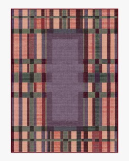 Ruggable - Jungalow Collection - Lad Mauve - 275 x 365 cm - Flatwoven £799, Tufted £1,049 (Aerial)