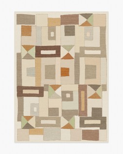 Ruggable Jungalow Collection Modra Natural Terra 150 x 215cm Flatwoven £349, Tufted £479