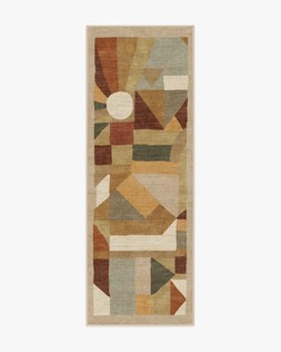 Ruggable Jungalow Collection Orilla Natural 75 x 215cm Flatwoven £159, Tufted £189