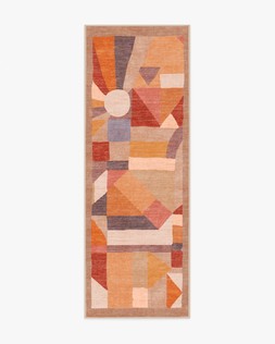 Ruggable Jungalow Collection Orilla Sunset 75 x 215cm Flatwoven £159, Tufted £189