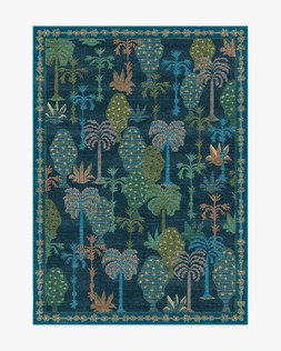Ruggable Jungalow Collection Palmistry Midnight 150 x 215cm Flatwoven £349, Tufted £479