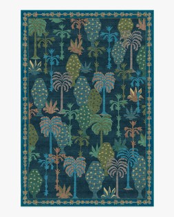 Ruggable Jungalow Collection Palmistry Midnight 185 x 275cm Flatwoven £429, Tufted £599