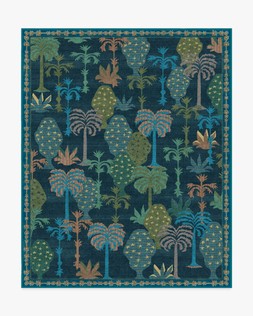 Ruggable Jungalow Collection Palmistry Midnight 245 x 305cm Flatwoven £599, Tufted £849