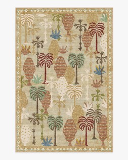 Ruggable Jungalow Collection Palmistry Natural 185 x 275cm Flatwoven £429, Tufted £599