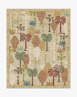 Ruggable Jungalow Collection Palmistry Natural 245 x 305cm Flatwoven £599, Tufted £849