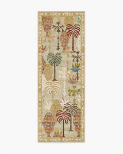 Ruggable Jungalow Collection Palmistry Natural 75 x 215cm Flatwoven £159, Tufted £189