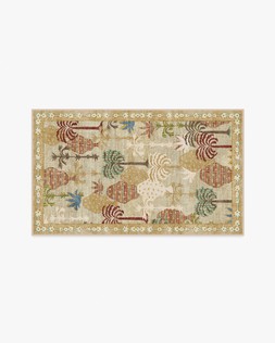 Ruggable Jungalow Collection Palmistry Natural 90 x 150cm Flatwoven £179, Tufted £239