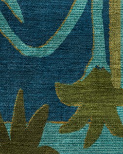 Ruggable Jungalow Collection Sabal Blue Teal 150 x 215cm Flatwoven £349, Tufted £479 1