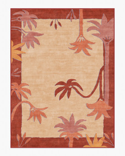 Ruggable Jungalow Collection Sabal Cream Sunset 275 x 365cm Flatwoven £799, Tufted £1,049