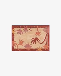 Ruggable Jungalow Collection Sabal Cream Sunset 60 x 90cm Flatwoven £99, Tufted £119