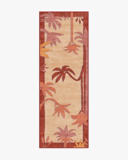 Ruggable Jungalow Collection Sabal Cream Sunset 75 x 215cm Flatwoven £159, Tufted £189