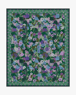 Ruggable Jungalow Collection Vera Green Plum 245 x 305cm Flatwoven £599, Tufted £849