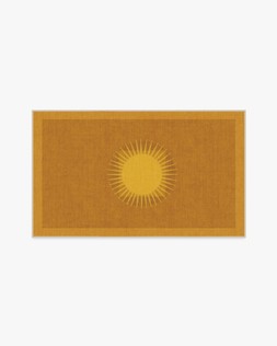 Matthew Williamson Helios Gold Rug 90x150 Flatwoven - £169.00