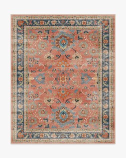 Calabria Coral Multicolour Rug 245x305 £499