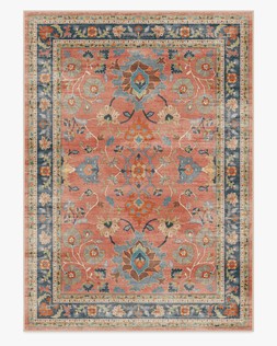 Calabria Coral Multicolour Rug 305x425 £829