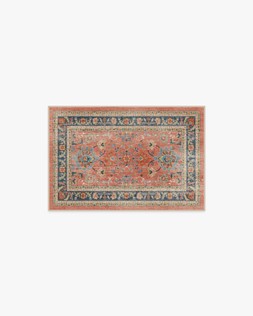 Calabria Coral Multicolour Rug 60x90 £99