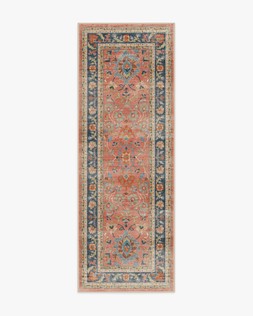 Calabria Coral Multicolour Rug 75x215 £149