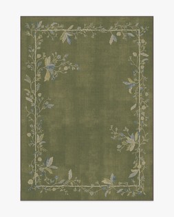 Daphne Olive Green Rug 150x215 £289