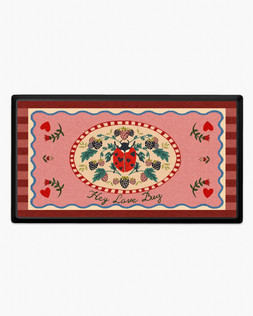 Hey Love Bug Doormat