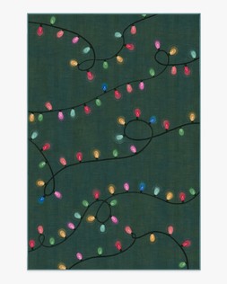 Let it Glow Green Rug