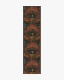 Matthew Williamson Pluma Rosewood Rug 75x305 Flatwoven - £249.00