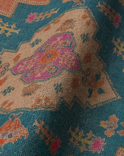 MATTHEW WILLIAMSON SUNSET BAZAAR TROPIC CORAL TFT WAVE