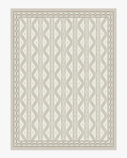 Mrs. Alice Ava Ikat Beige Rug