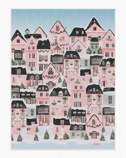 Noelle Village Pink Rug