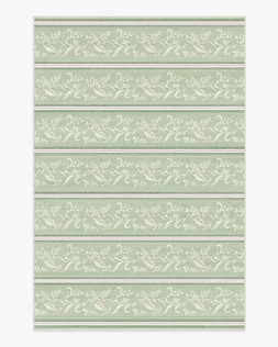 Outdoor Sambuco Stripe Celadon Rug 185x275 £389