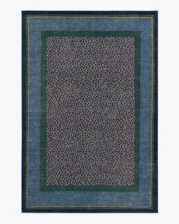 Panthera Blue & Green Rug