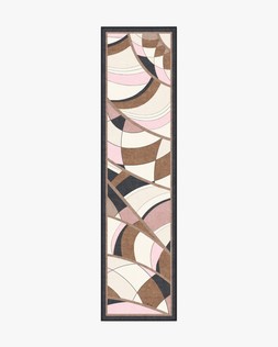 Portobello Road Soft Pink & Black Rug