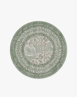 Provence Sage Rug 185 Round £289